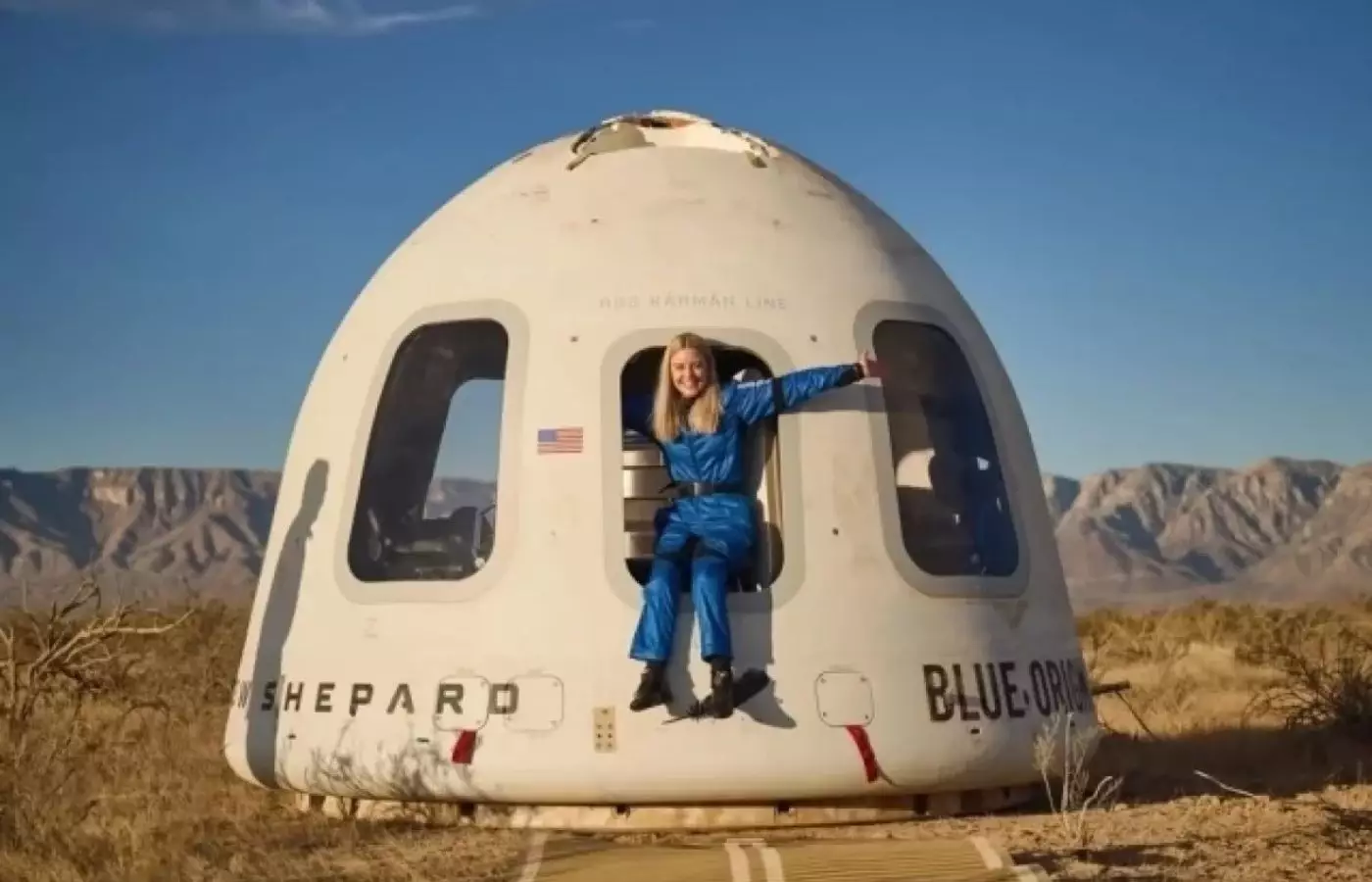 Әлемде алғаш рет арбаға таңылған әйел ғарышқа ұшты