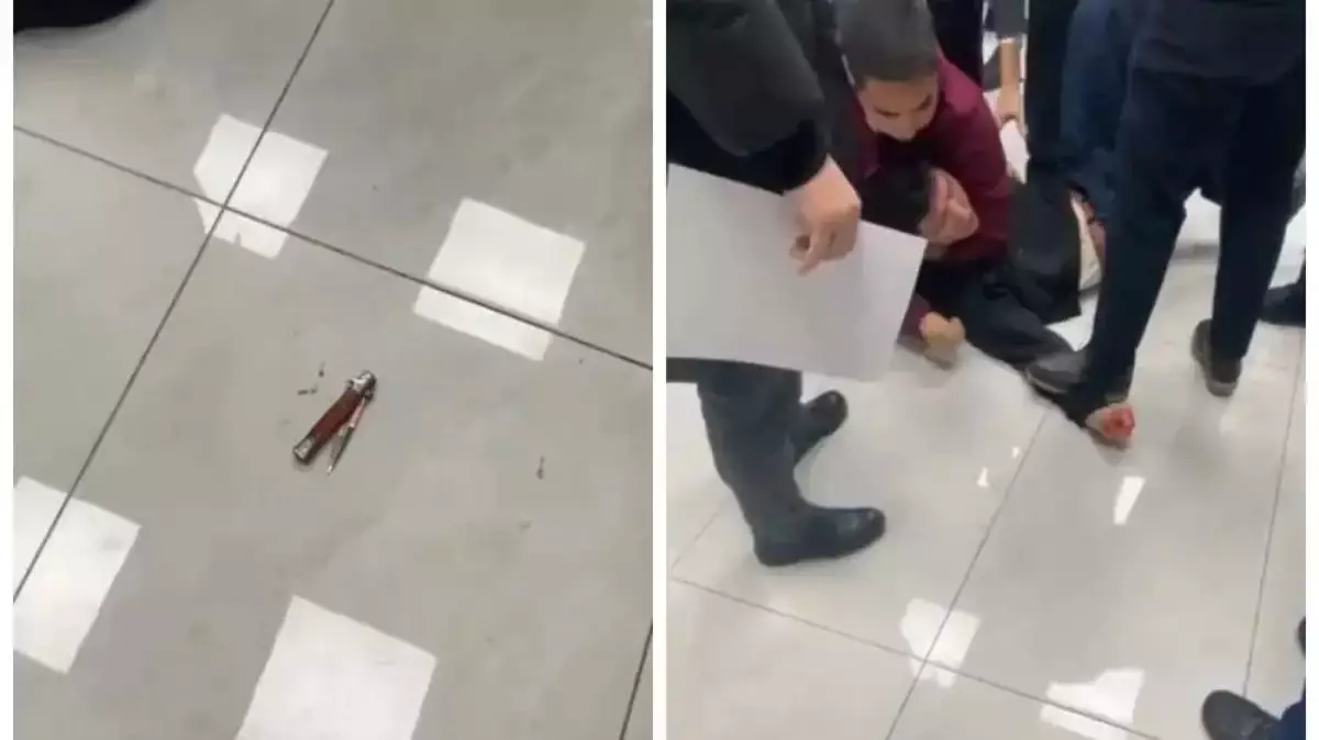 Алматыда студент оқытушысына пышақпен шабуыл жасады
