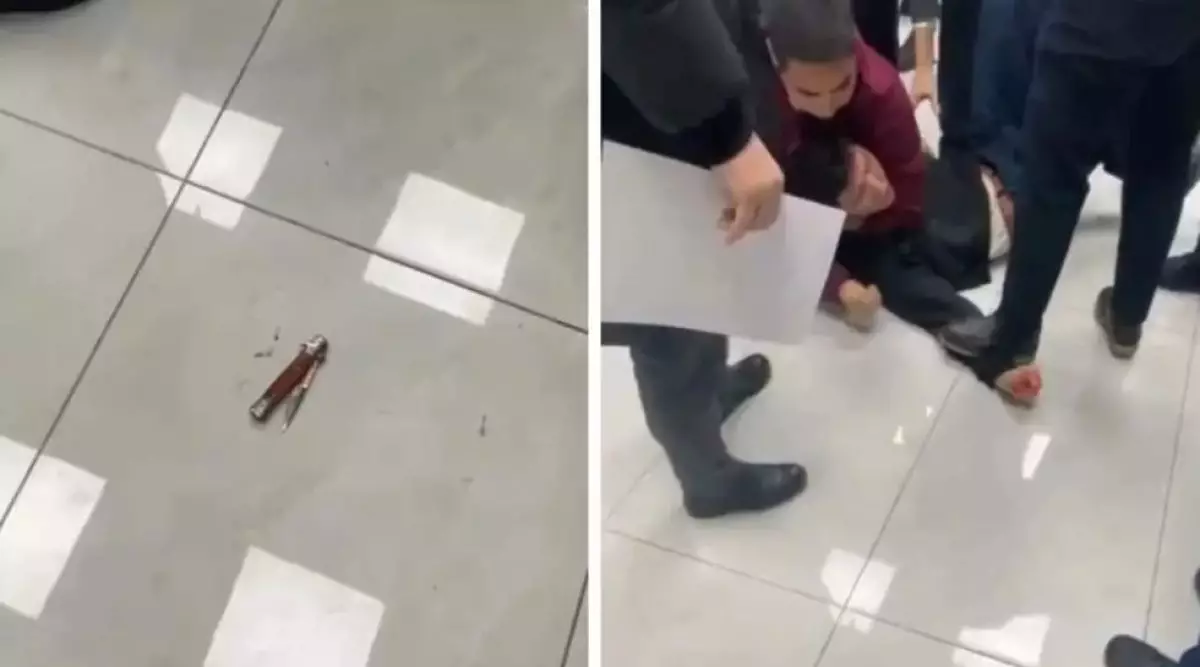 Алматыда студент оқытушысына суық қарумен шабуылдаған (ФОТО)