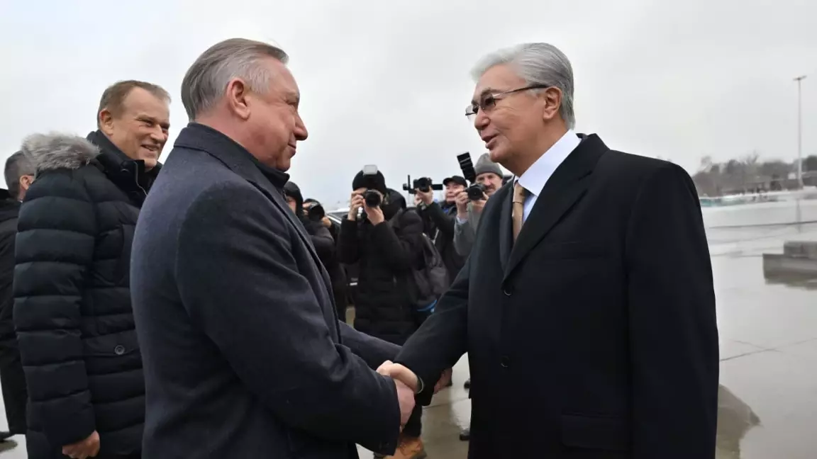 Қасым-Жомарт Тоқаев Санкт-Петербург қаласына барды