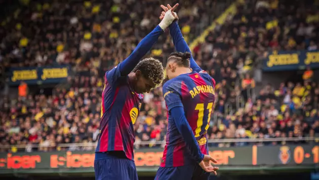 Ямаль помог "Барсе" победить в матче с удалением и оторваться от "Реала" в Ла Лиге