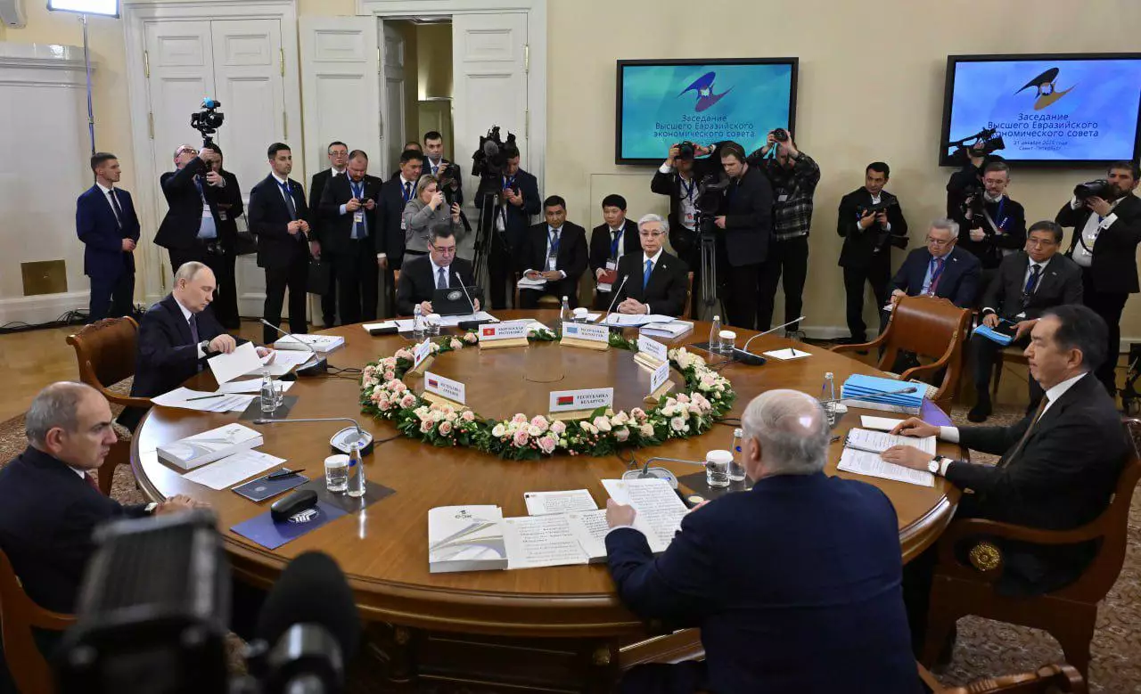 Президент РК принял участие в заседании ВЕЭС в узком составе