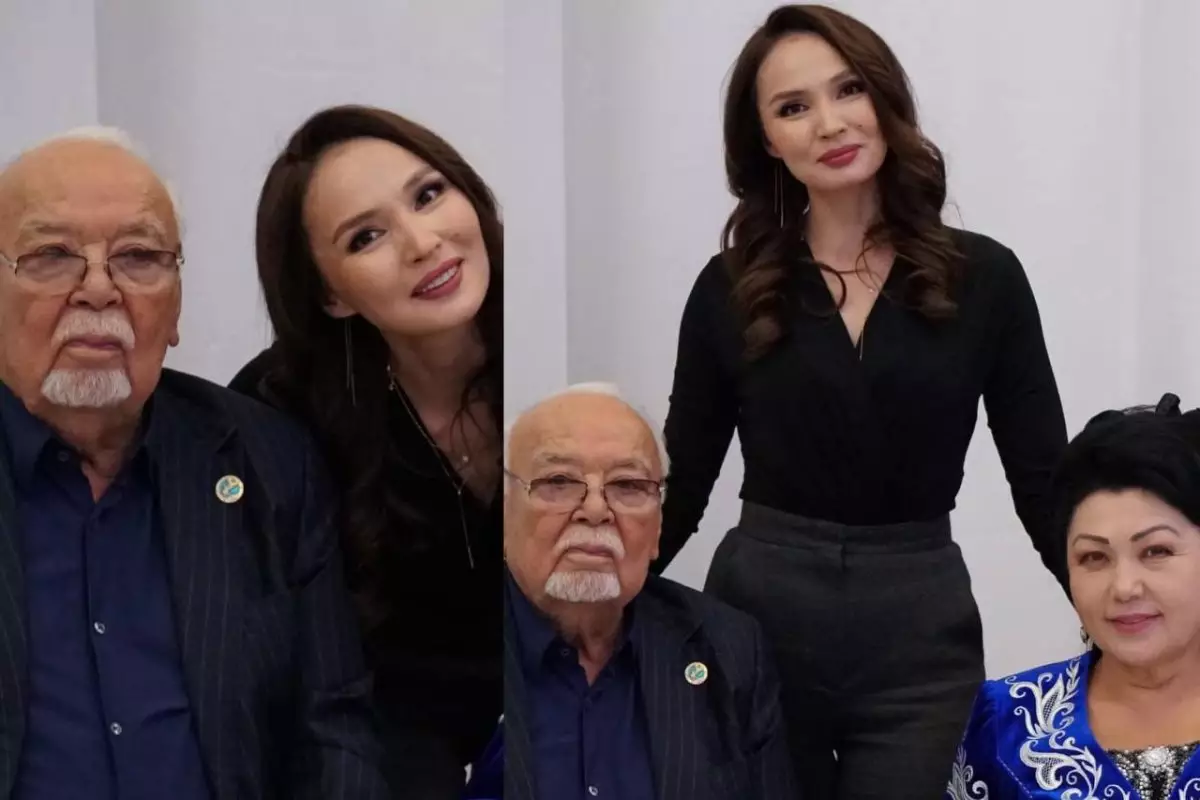 «Соңғы кездесуіміз»: Жұлдыз Әбдікәрімова ұстазы Асанәлі Әшімовті жоқтады (ФОТО)