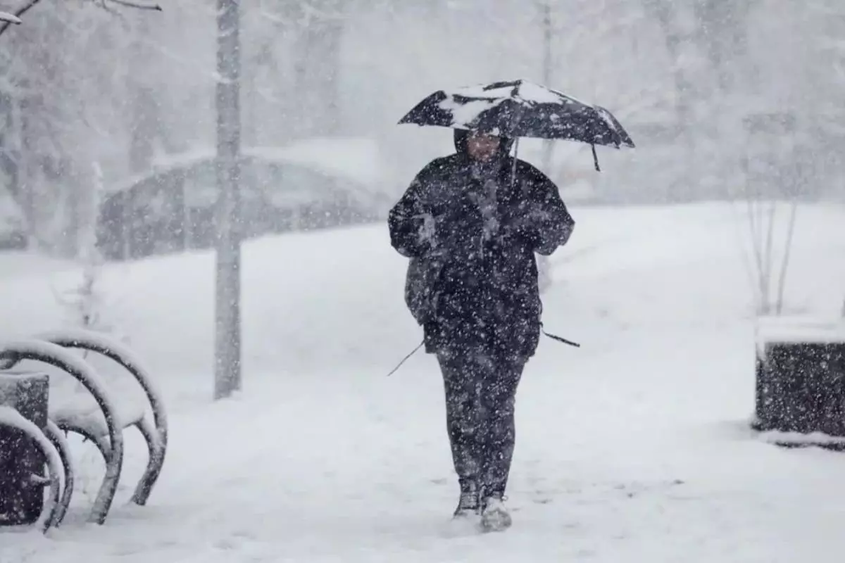 Штормовое предупреждение: прогноз погоды в Казахстане на 22 декабря