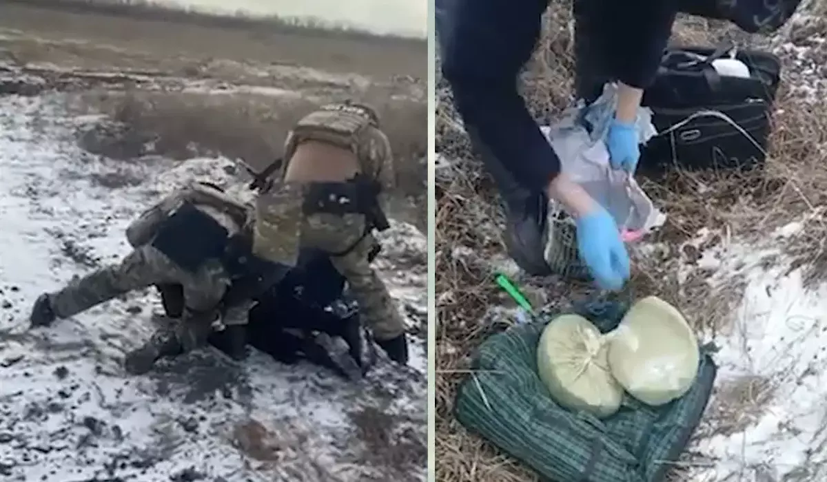 МВД провело спецоперацию в Алматы и Астане: задержание сняли на видео