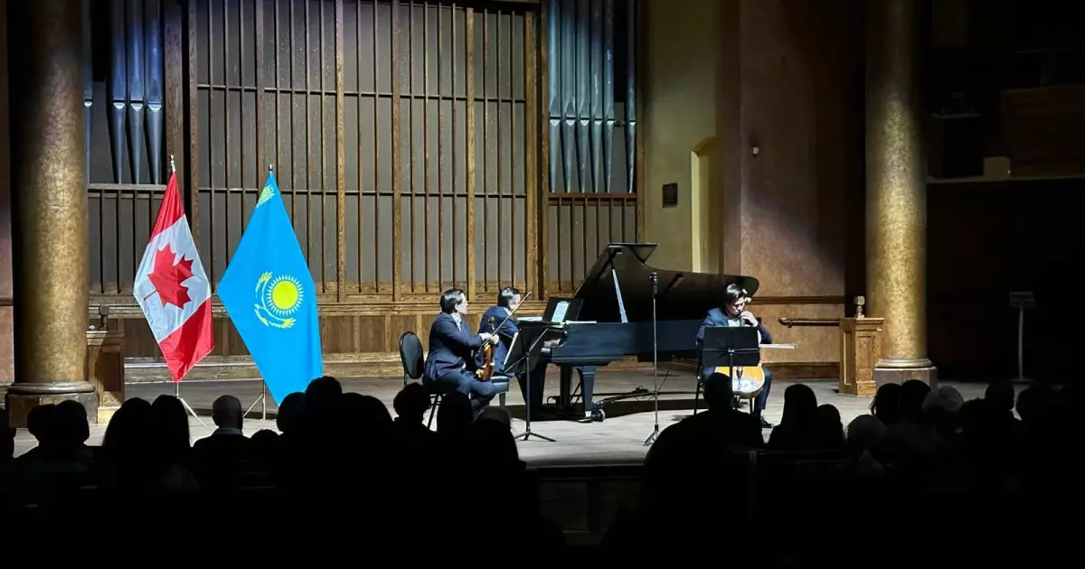   «Forte Trio» музыканттары Канадада гастрольдік сапармен өнер көрсетті   