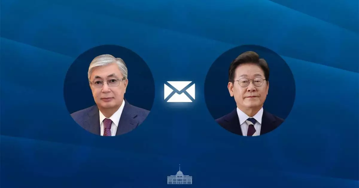  Мемлекет басшысы Корея Президентіне құттықтау жеделхатын жолдады 