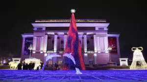 Алматының түрлі ауданында 13 жаңа жылдық локация пайда болды