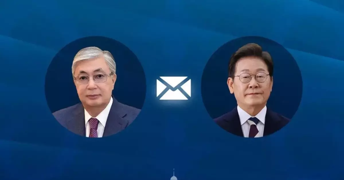  Тоқаев Корея президентін туған күнімен құттықтады 