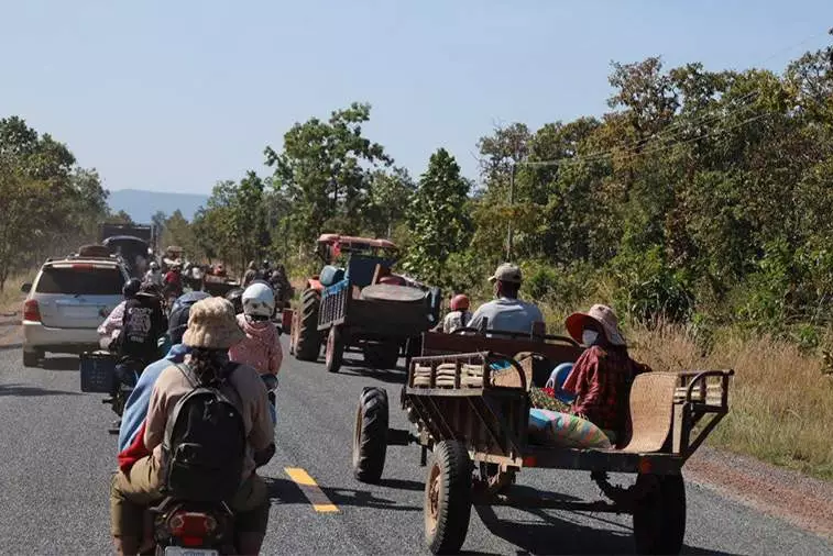 Из-за конфликта с Таиландом свыше 500 тыс. жителей Камбоджи покинули свои дома