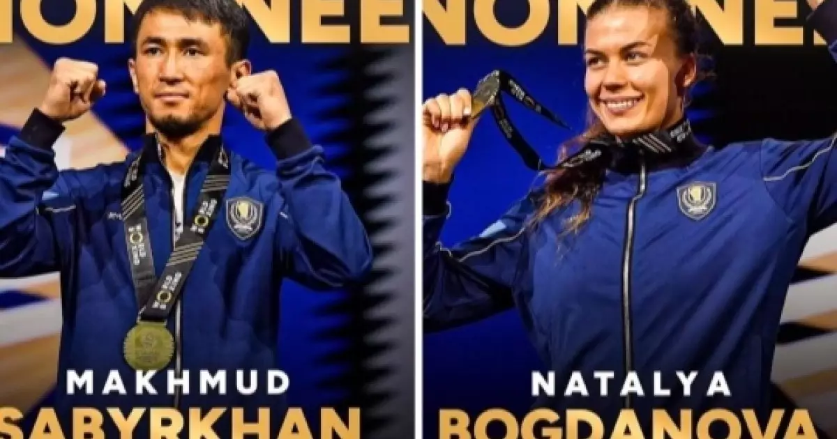  Махмұд Сабырхан мен Наталья Богданова “Жылдың үздік боксшысы” атағына үміткер атанды 