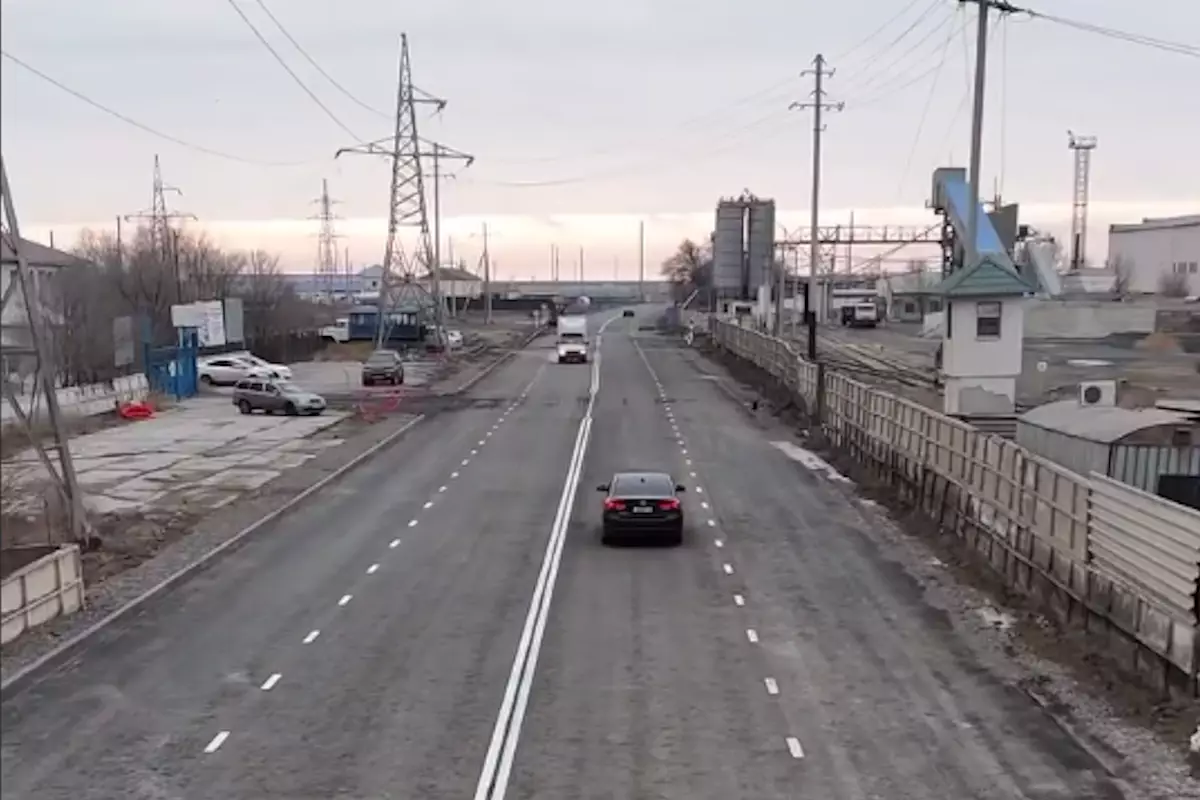 Улица Куттыгай батыра в Атырау открыта после ремонтных работ