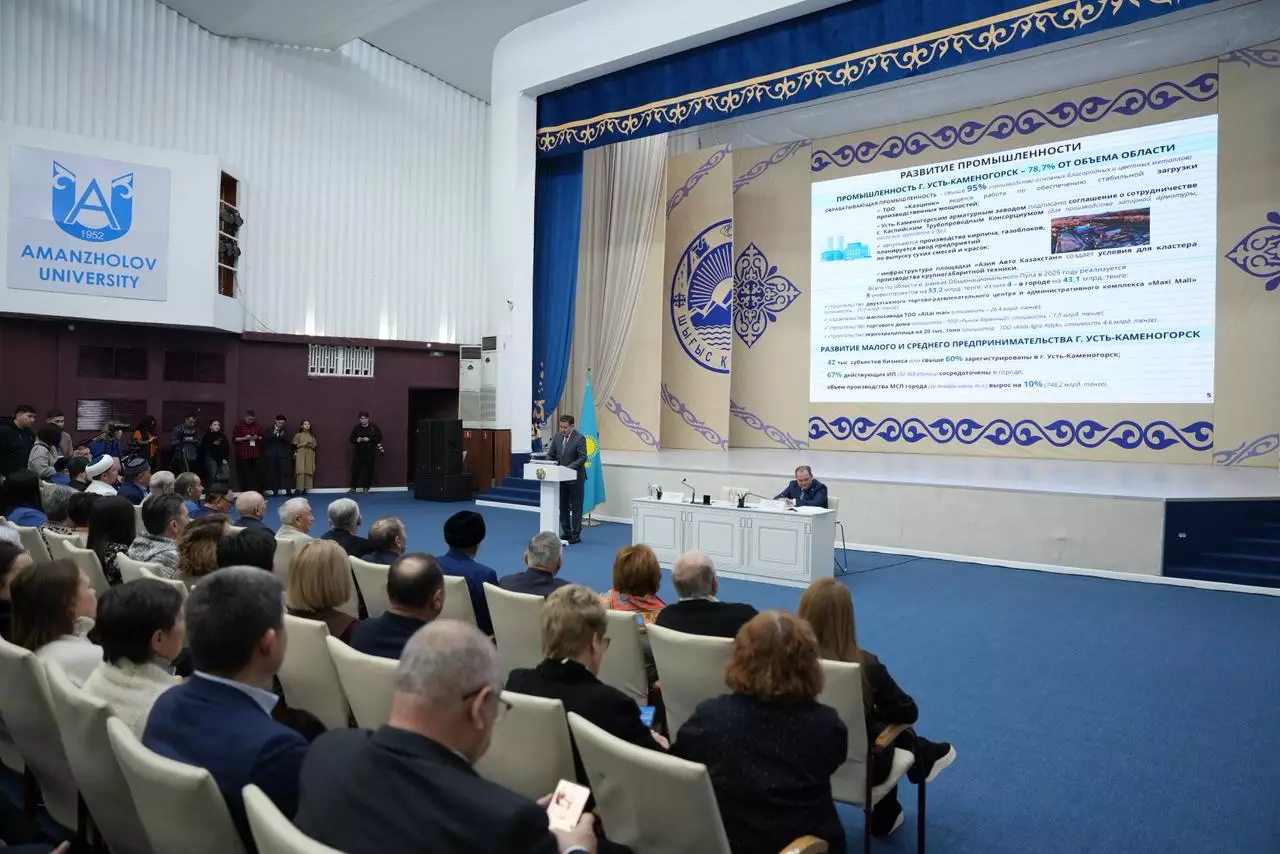 Акимы ВКО и Усть-Каменогорска обсудили с жителями итоги года и планы развития