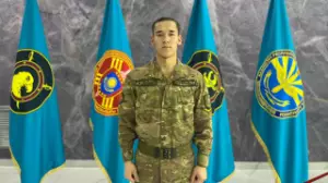 Алматыдан Ұлттық ұлан академиясына жол тартқан Нартай Абдиманатовтың арманы орындалды