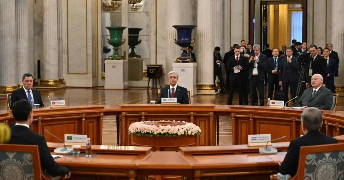   Қасым-Жомарт Тоқаев ТМД-ға мүше мемлекеттер басшыларының бейресми кездесуіне қатысты   