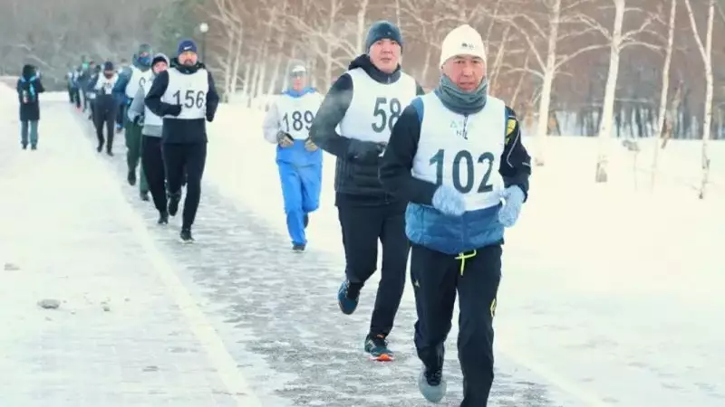 Астанада жаппай жүгіруден өтетін жаңа жылдық жүгіріс өтеді