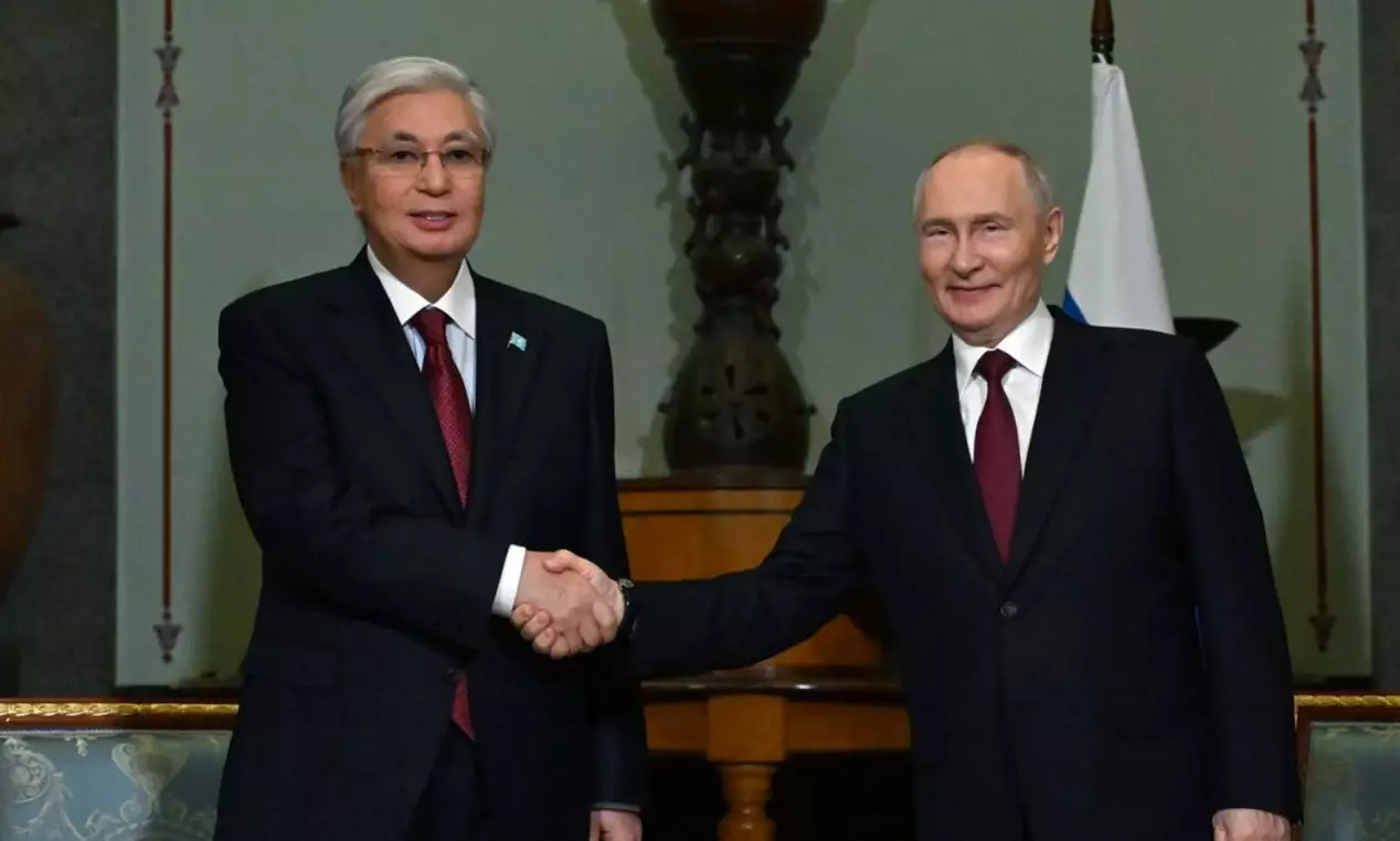 Токаев встретился с Путиным