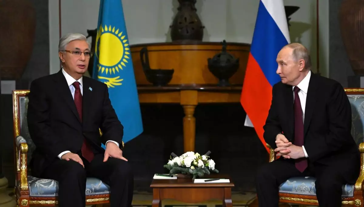 Касым-Жомарт Токаев встретился с Владимиром Путиным