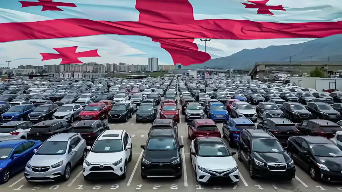 Грузинские автомобили стремительно покидают страну в сторону Казахстана - новости на Lada.kz 22.12.2025