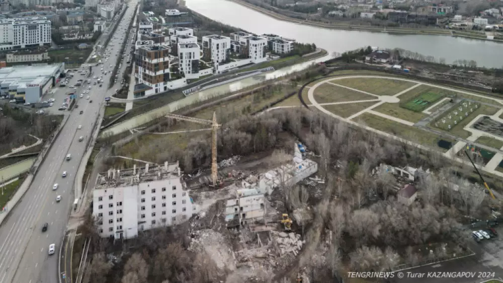 Акима Астаны спросили про стройку рядом с “особняком Дариги Назарбаевой“