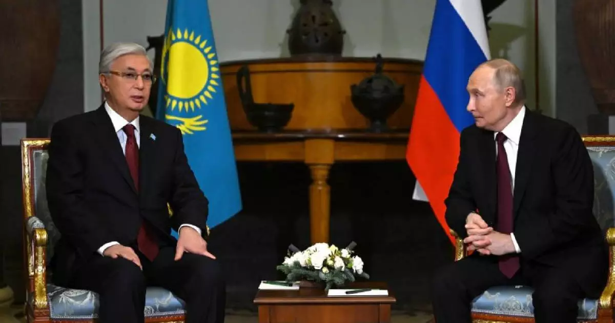  Қасым-Жомарт Тоқаев Ресей Федерациясының Президентімен кездесті 