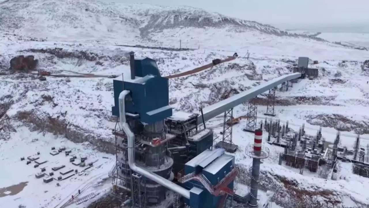 Түлкібас ауданында әк шығаратын зауыт ашылды