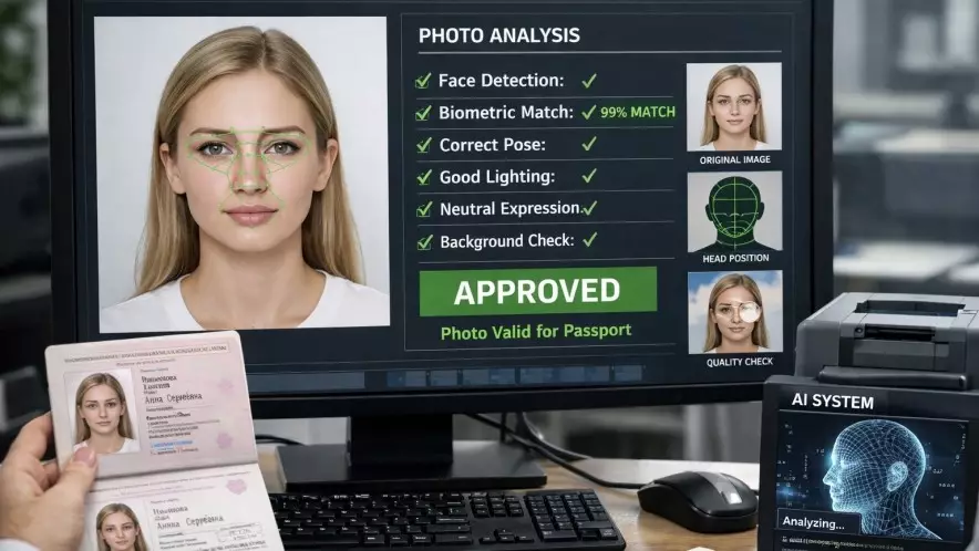 ИИ будет автоматически проверять фото при оформлении паспорта