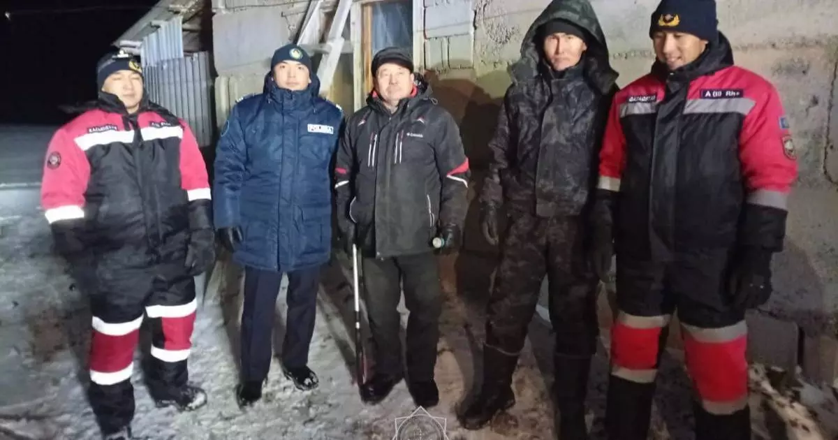  ТЖМ қызметкерлері мал іздеуге шығып, жоғалған адамдарды тапты 