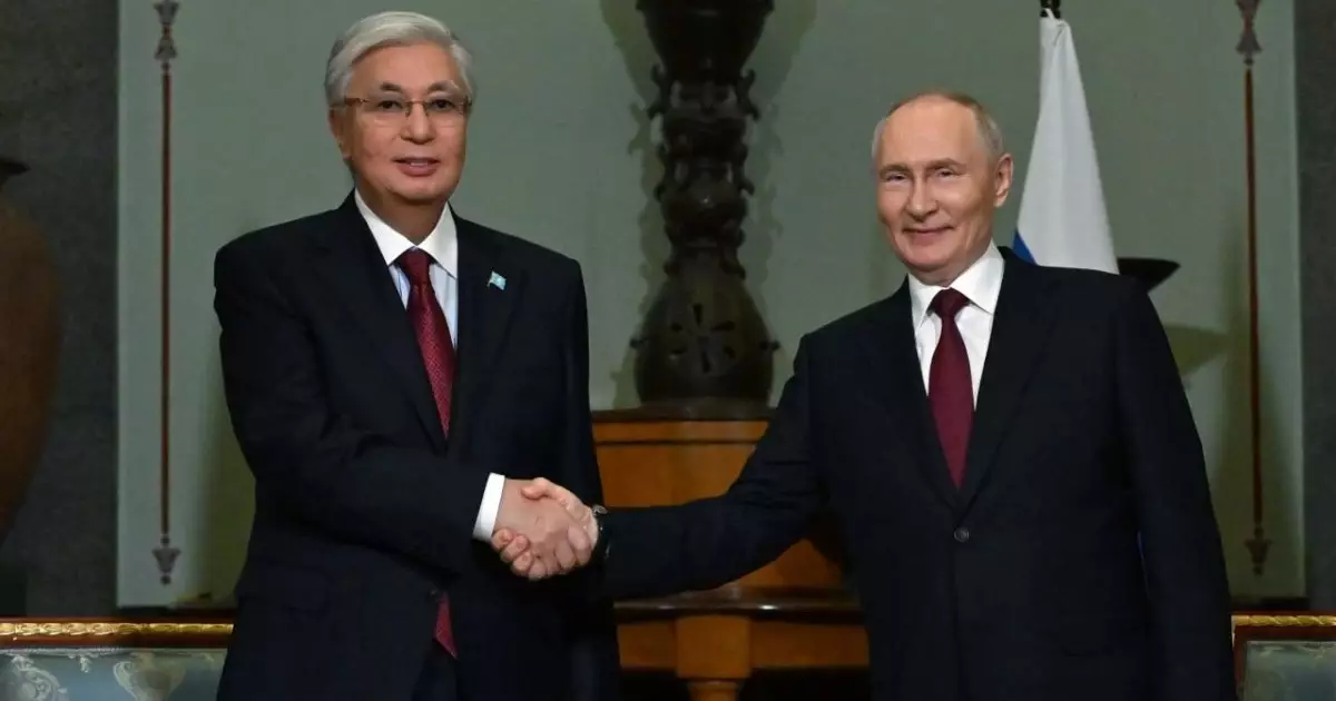  Мемлекет басшысы Ресей Федерациясының Президентімен кездесті 