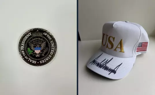Трамп подарил Токаеву бейсболку со своим автографом