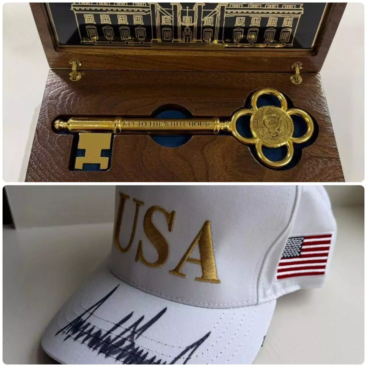 Трамп подарил Токаеву ключ от Белого дома