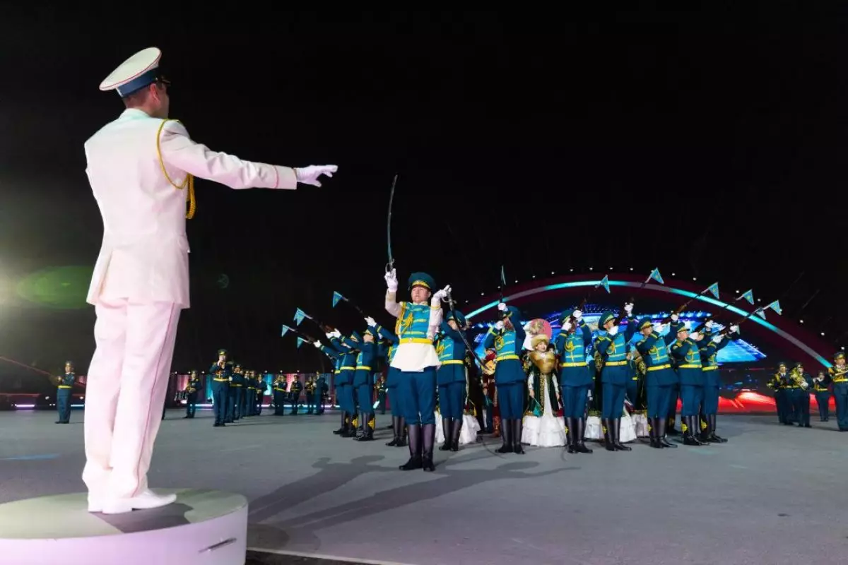 Военные музыканты Казахстана успешно выступили на международном фестивале в Катаре