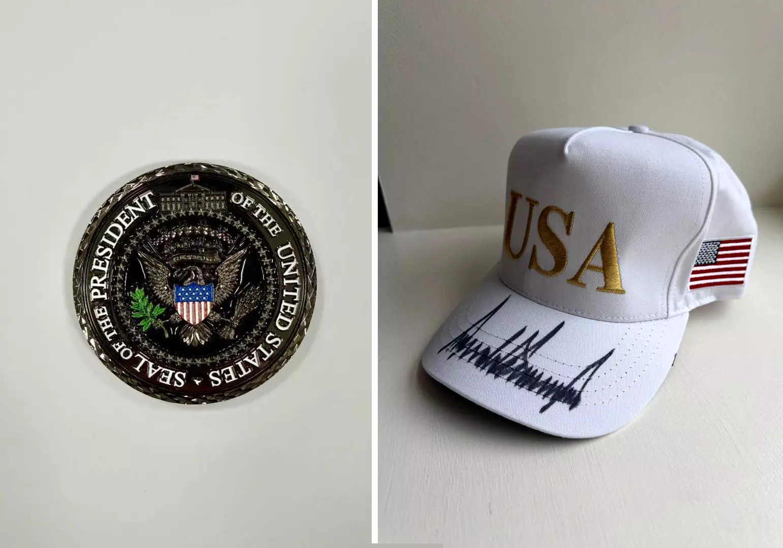 Трамп подарил Токаеву ключ от Белого дома