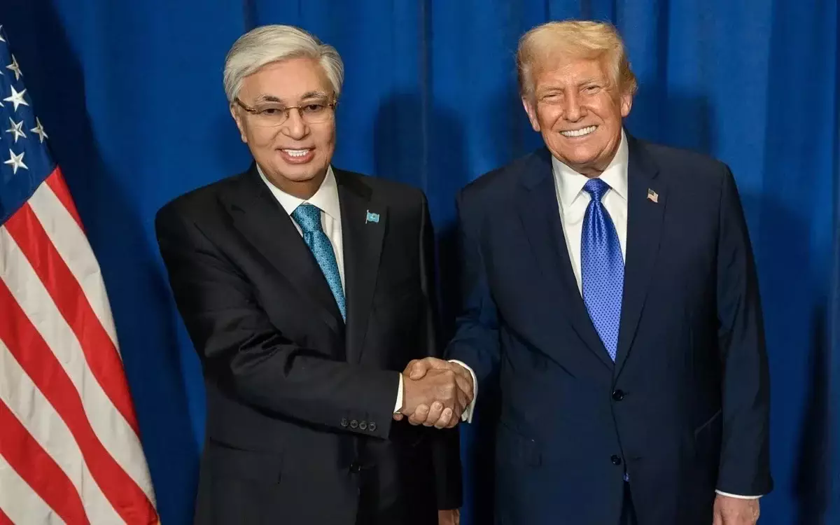 Подарки Трампа: что президент США подарил Токаеву