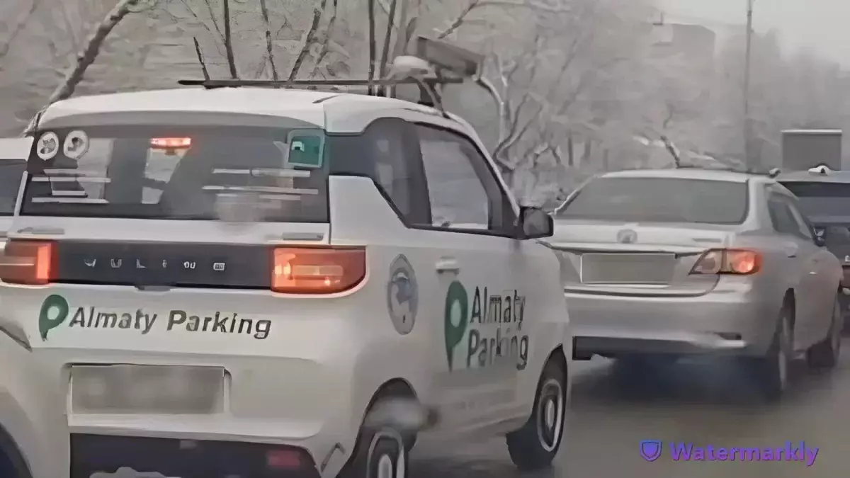 Штраф за парковку на ходу: что ответили в «Алматы паркинг»