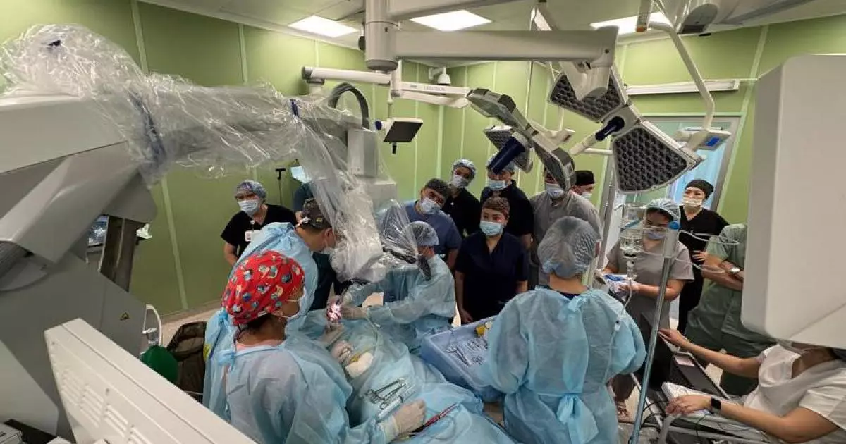  Қарағанды облысында алғаш рет балаға кохлеарлық имплантация жасалды 