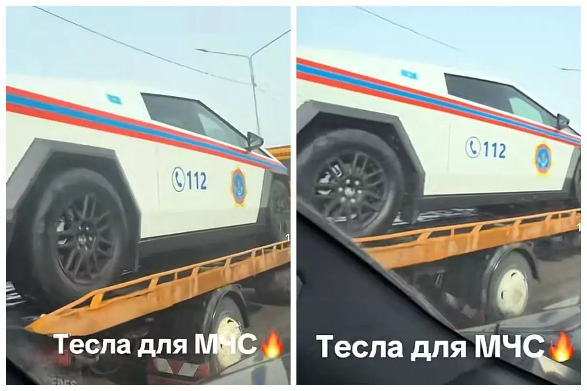 “Мемлекет қаржысын кім басқарып отыр”: Төтенше жағдай министрлігіне тиесілі Tesla Cybertruck көлігі қазақстандықардың назарын аударды (видео)