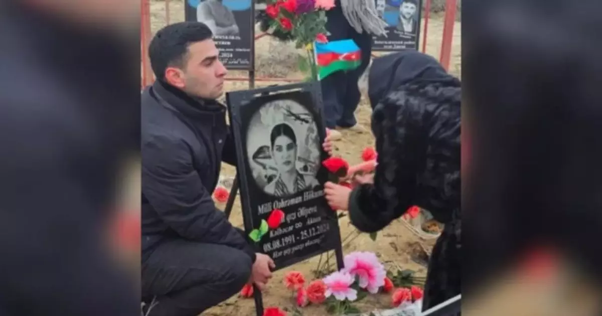  AZAL апатында қаза тапқандардың туыстары Ақтауда аза тұтты 