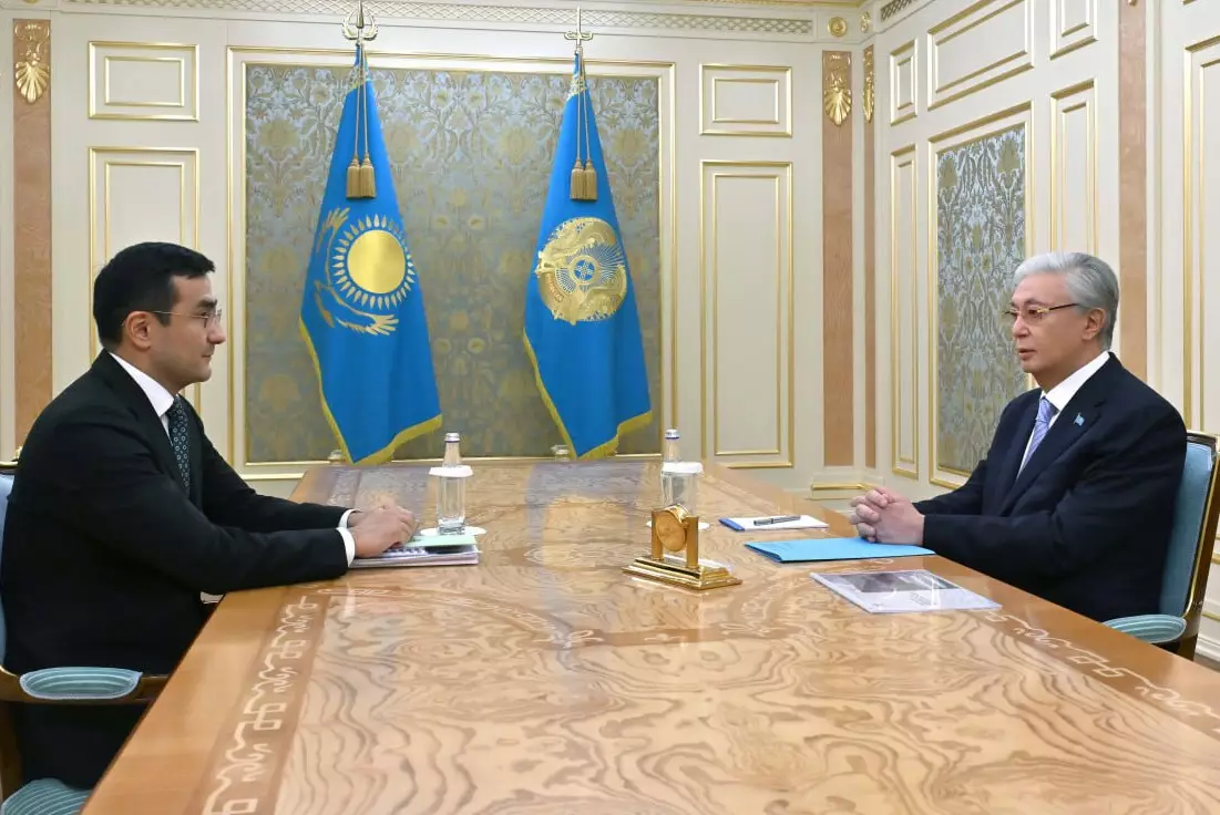 Президент заслушал отчет главы холдинга "Байтерек"