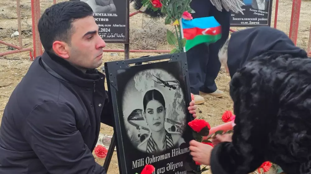 Семьи жертв крушения рейса Баку-Грозный прибыли в Актау