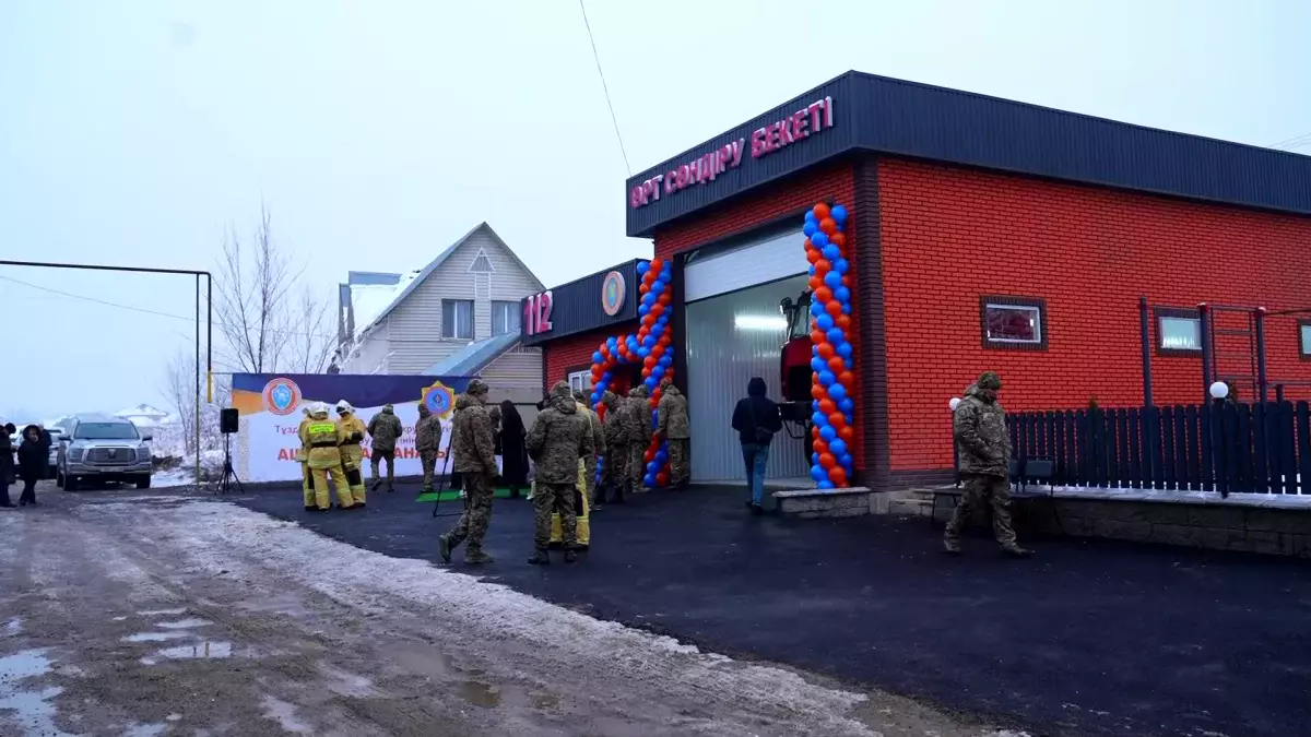 Алматы облысында екі өрт сөндіру пункті ашылды