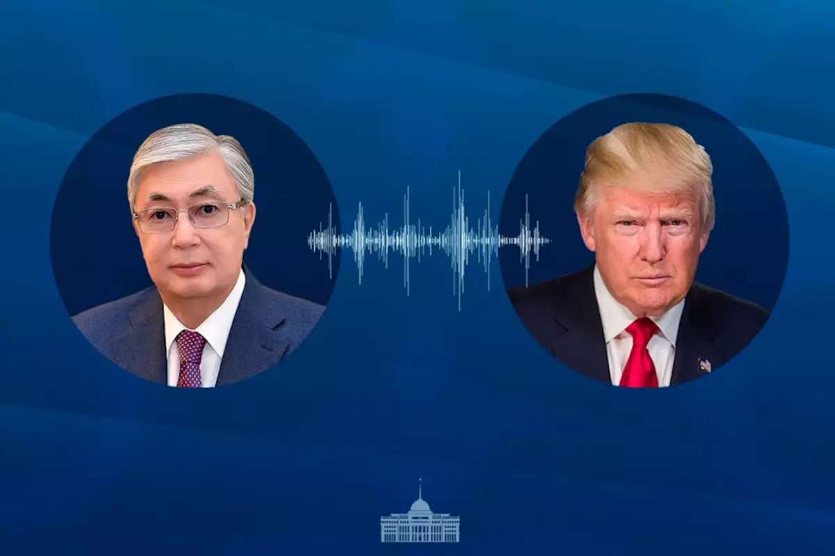 Токаев пригласил Дональда Трампа с визитом в Казахстан