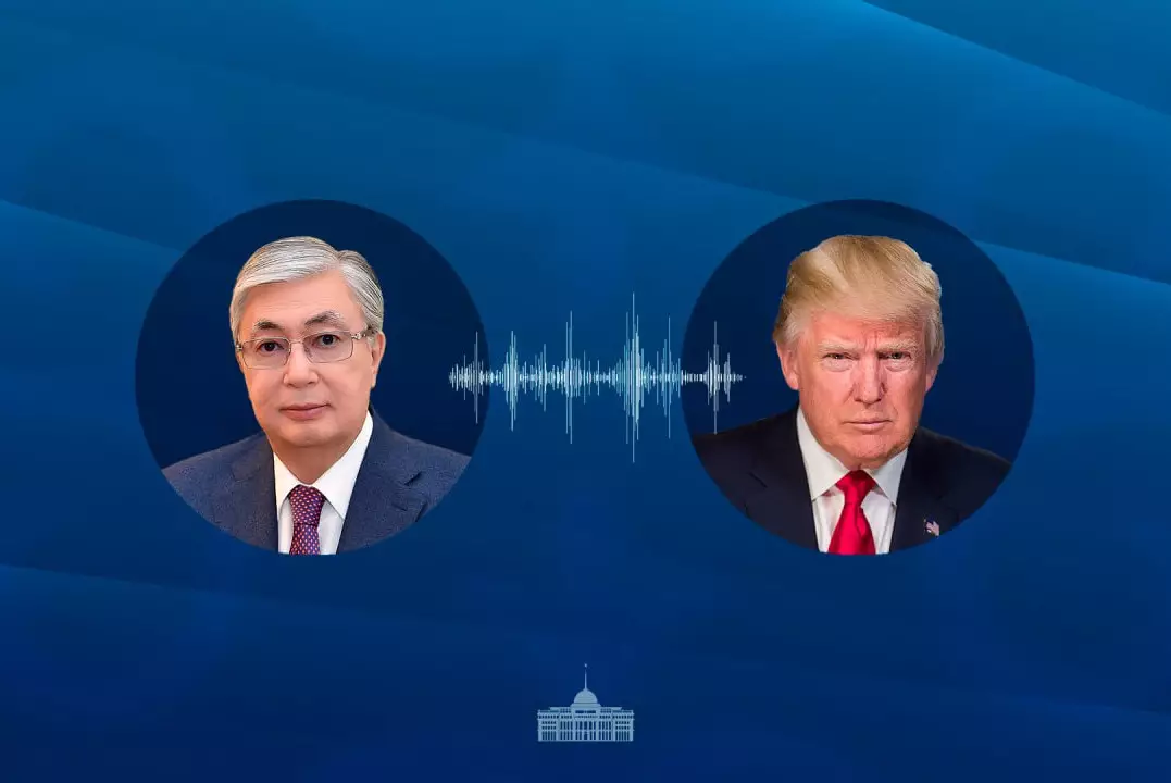 Глава государства пригласил Трампа в Казахстан