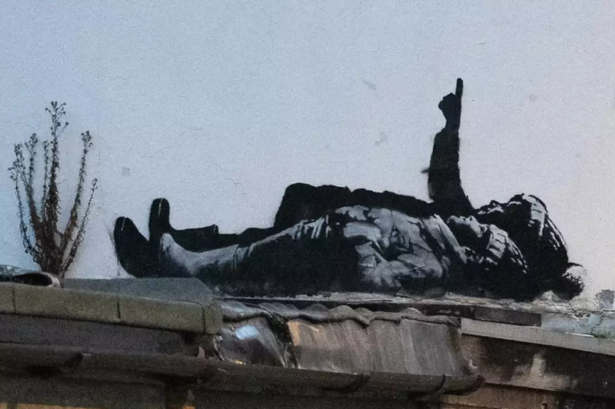 Работа Бэнкси о детской бездомности появилась в центре Лондона