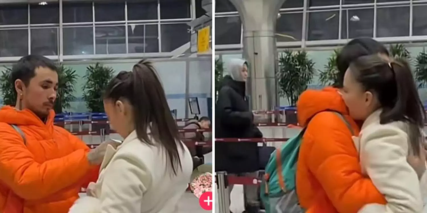 «Ажырасқаны кеше еді»: Индира Елемес танымал рэпермен әуежайда құшақтасып көзге түсті