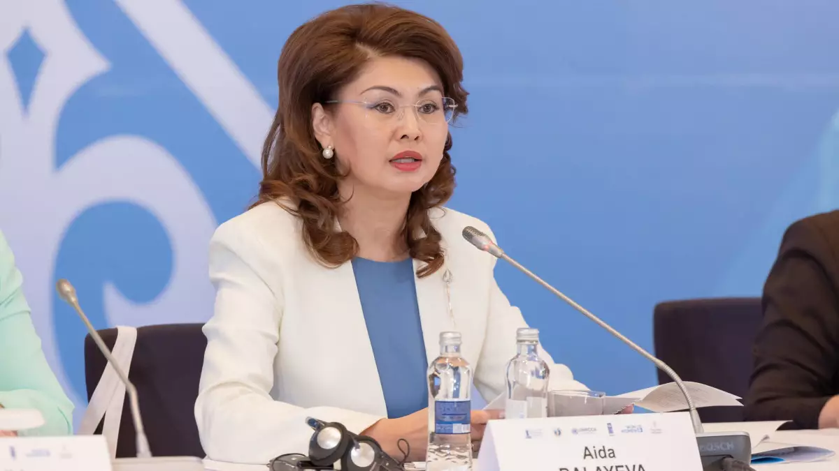 Аида Балаева: Жұмысшы мамандықтар жылы бір жолғы бастама емес