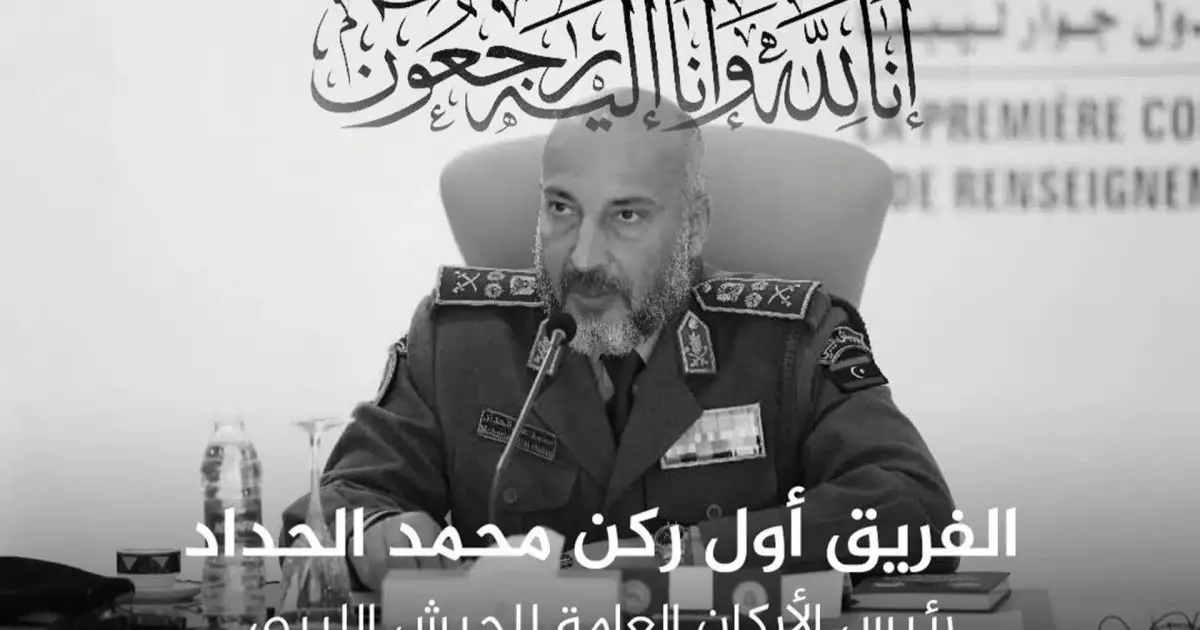  Ливия армиясының қолбасшысы мінген ұшақ Түркияда апатқа ұшырады 