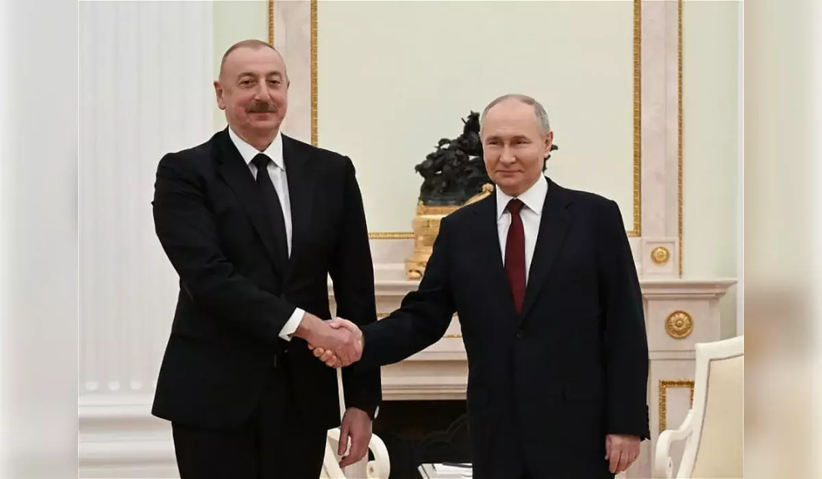 Путин Ильхам Әлиевті туған күнімен құттықтады