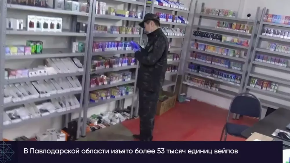 Павлодарда вейп сатумен айналысқан ұйымдасқан қылмыстық топ әшкереленді