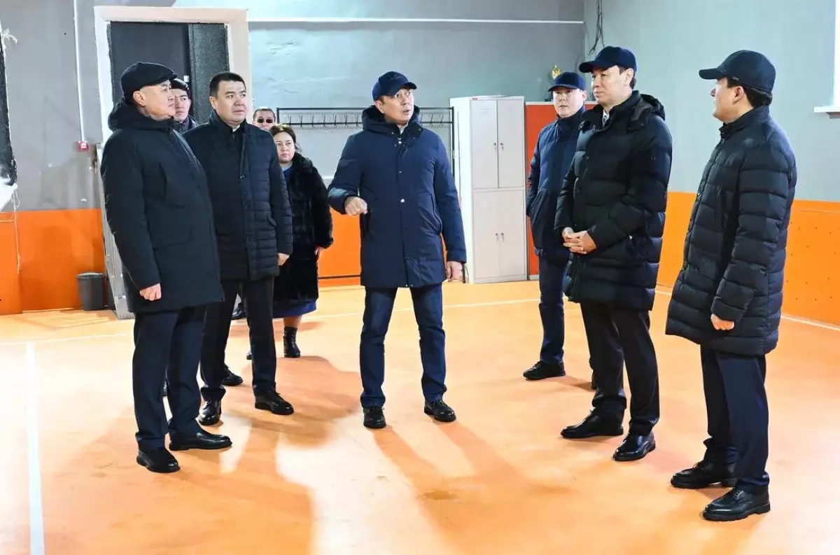 Аким Алматы Дархан Сатыбалды проверил строительство инженерных сетей в мкр. Сулусай